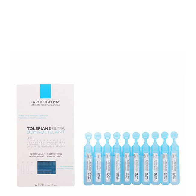 LaRochePosayTolerianeUltraEyeMakeupRemover30x5ml La Roche Posay Toleriane Ultra Eye Makeup Remover 30x5ml