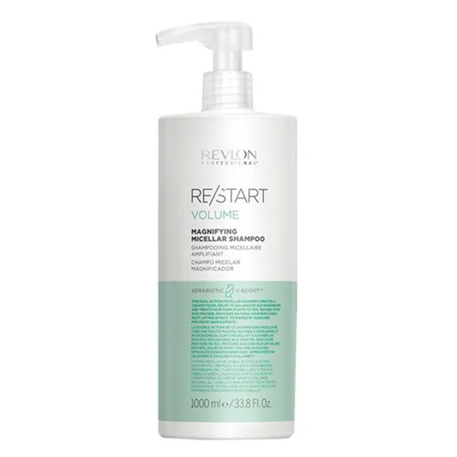 RevlonRe-StartVolumeMagnifyingMicellarShampoo1000ml Revlon Re-Start Volume Champú Micelar Magnificador 1000ml - Image 1