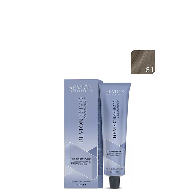 RevlonRevlonissimoColorsmetiqueColor61DarkAshBlonde60ml Revlon Revlonissimo Colorsmetique ヘアカラー 6.1 ダークアッシュブロンド 60ml - 画像 (1)