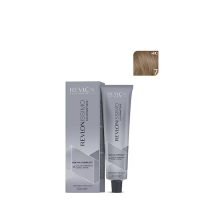 Product  container  of  Revlonissimo  Colorsmetique  Color  7  Medium  Blonde  by  Revlon,  a  creamy  hair  color  for  vibrant  long  lasting  color.
