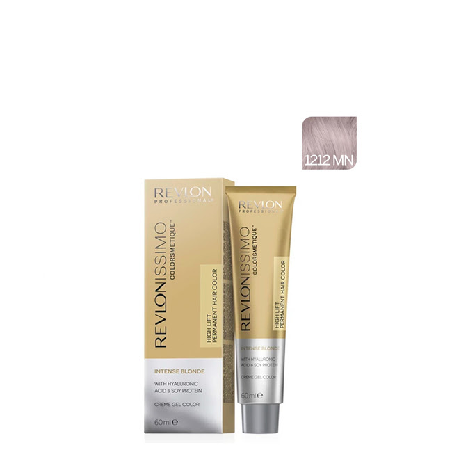 RevlonRevlonissimoColorsmetiqueIntenseBlondeColor1212MNIrisdescentGrey60ml Revlon Revlonissimo Colorsmetique Coloração Louro Intenso 1212MN Irisdescent Grey 60ml - Image 1