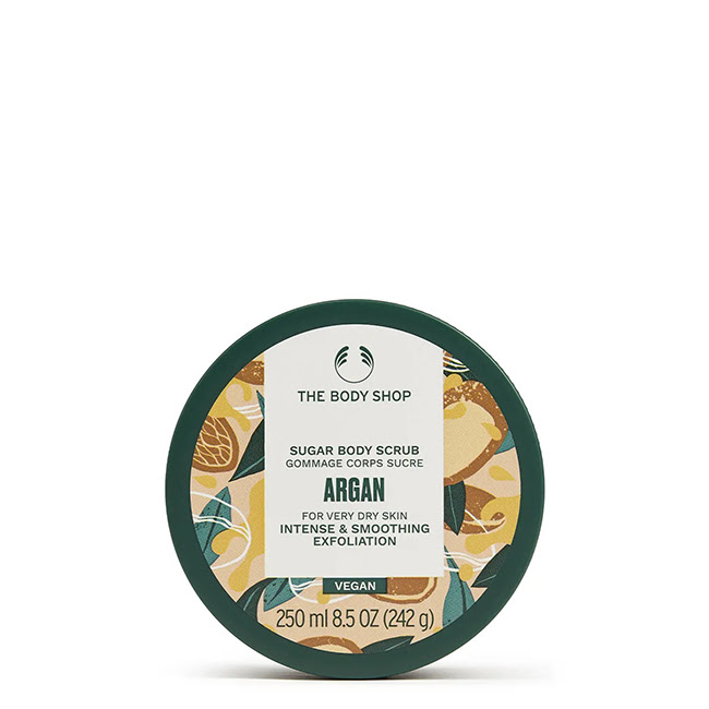TheBodyShopArganSugarBodyScrub250ml The Body Shop Argan Sugar Body Scrub 250ml