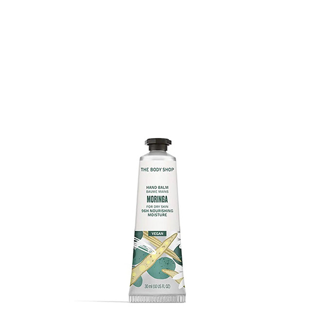 TheBodyShopMoringaHandBalm30ml The Body Shop Moringa Hand Balm Bálsamo de Manos 30ml - Image 1