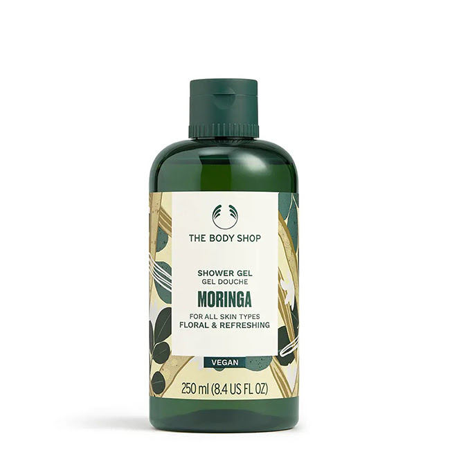 TheBodyShopMoringaShowerGel250ml The Body Shop Moringa Shower Gel 250ml