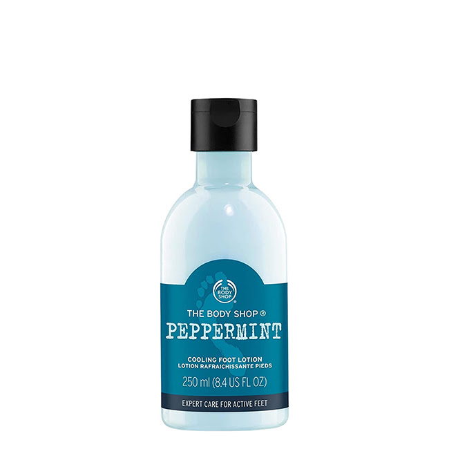 TheBodyShopPeppermintCoolingFootLotion250ml The Body Shop Peppermint Foot Lotion Loção Refrescante 250ml - Image 1