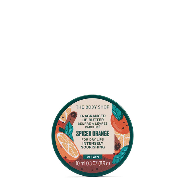 TheBodyShopSpicedOrangeLipButter10ml The Body Shop Spiced Orange Lip Butter 10ml