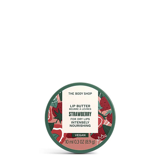 TheBodyShopStrawberryLipButter10ml The Body Shop Strawberry Lip Butter 10ml