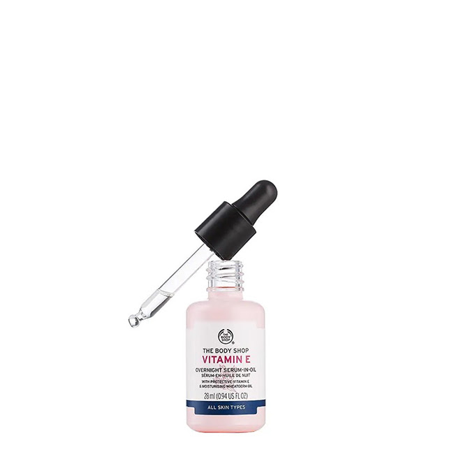 TheBodyShopVitaminEOvernightSeruminOil30ml The Body Shop Vitamin E Overnight Serum in Oil 30ml
