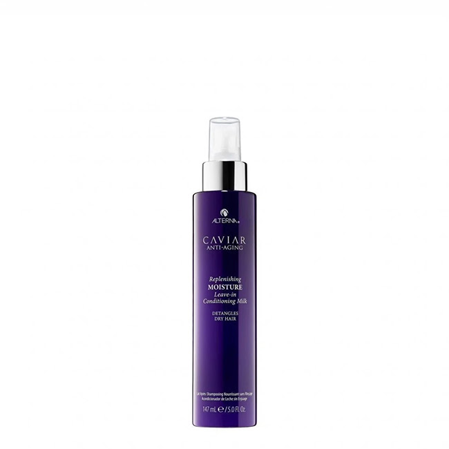 AlternaCaviarAnti-AgingReplenishingMoistureLeave-inConditioner147ml Bottle of Alterna Caviar Anti-Aging Replenishing Moisture Leave-in Conditioner by Alterna, a conditioner for dry hair.