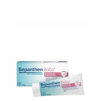 Tube  of  Bepanthen  Baby  Diaper  Changing  Ointment  by  Bepanthen,  an  ointment  indicated  for  repairing  and  protecting  baby  skin.