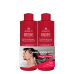 a shampoo indicated for boosting hair growth and restructuring fiber.