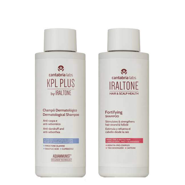 KPL Plus Dermatological Shampoo Set - Box of KPL Plus Dermatological Shampoo Set by KPL, a shampoo kit indicated for anti-dandruff and hair fortification.