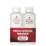 a shampoo kit indicated for anti-dandruff and hair fortification.