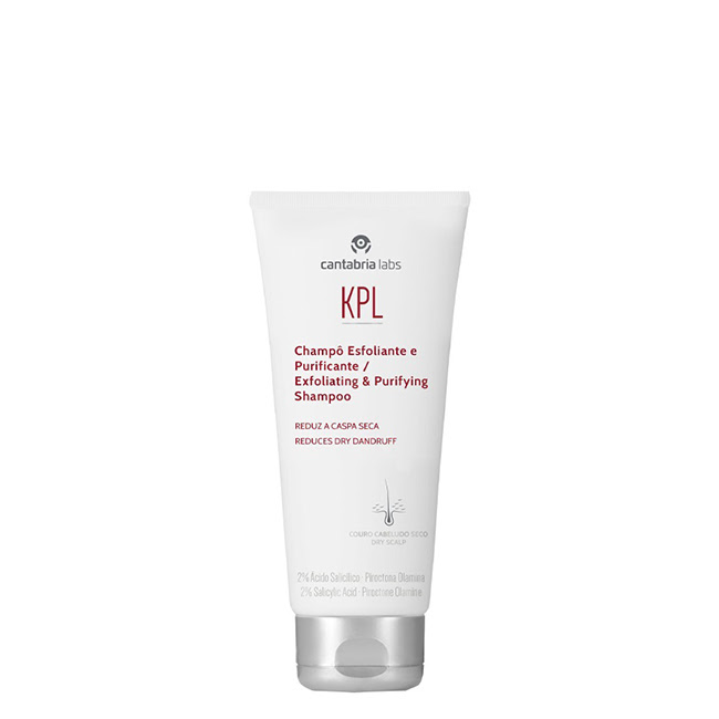 KPLExfoliating&PurifyingShampoo200ml Bottle of KPL Exfoliating & Purifying Shampoo by KPL, a shampoo indicated for eliminating and preventing dry dandruff.