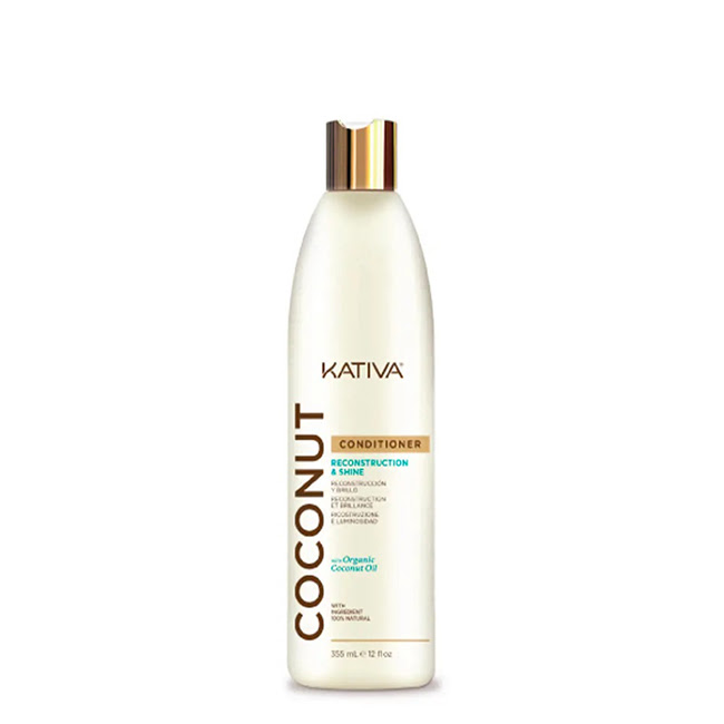 KativaCoconutReconstructionShineConditioner355ml カティバ ココナッツ リコンストラクション&シャイン コンディショナー 355ml - 画像 (1)