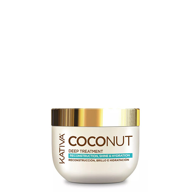 KativaCoconutReconstructionShineHydrationDeepTreatment250ml カティバ ココナッツ リコンストラクション、シャイン&ハイドレーション ディープトリートメント 250ml - 画像 (1)