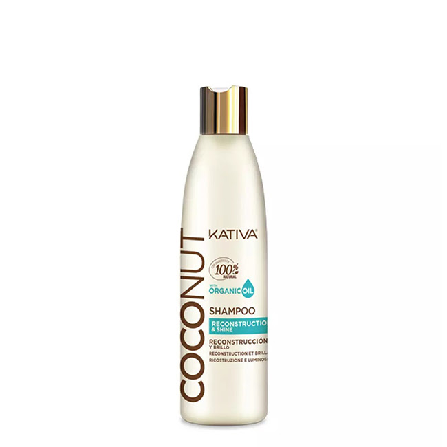 KativaCoconutReconstructionShineShampoo250ml カティバ ココナッツ リコンストラクション&シャイン シャンプー 250ml - 画像 (1)