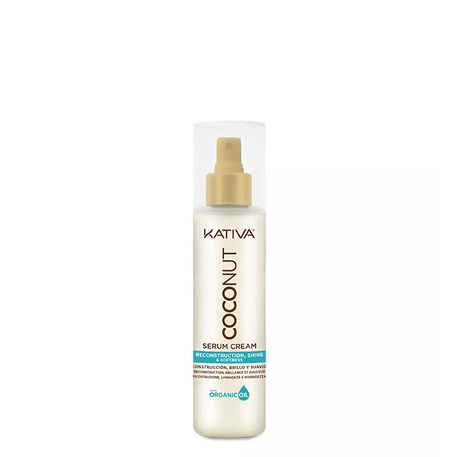 KativaCoconutReconstructionShineSoftnessSerumCream200ml カティバ ココナッツ リコンストラクション&シャイン&ソフトネス セラムクリーム 200ml - 画像 (1)
