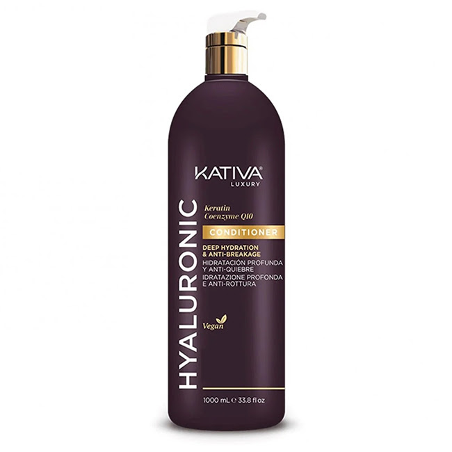 KativaHyaluronicKeratinCoenzymeQ10Conditioner1000ml カティバ ヒアルロン酸ケラチン&コエンザイムQ10コンディショナー 1000ml - 画像 (1)
