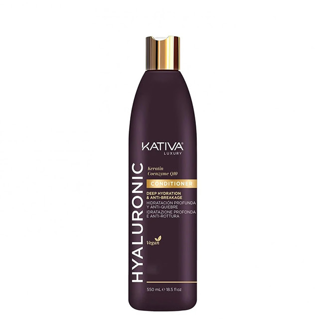 KativaHyaluronicKeratinCoenzymeQ10Conditioner550ml カティバ ヒアルロン酸ケラチン&コエンザイムQ10コンディショナー 550ml - 画像 (1)