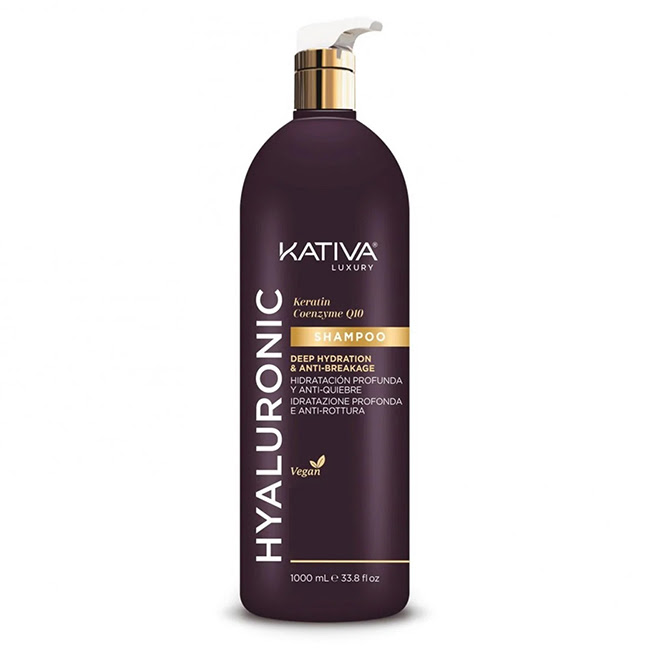 KativaHyaluronicKeratinCoenzymeQ10Shampoo1000ml カティバ ヒアルロン酸ケラチン&コエンザイムQ10シャンプー 1000ml - 画像 (1)