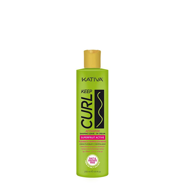 KativaKeepCurlActivatorLeave-InCream200ml カティバ キープ カール アクティベーター リーブイン クリーム 200ml - 画像 (1)