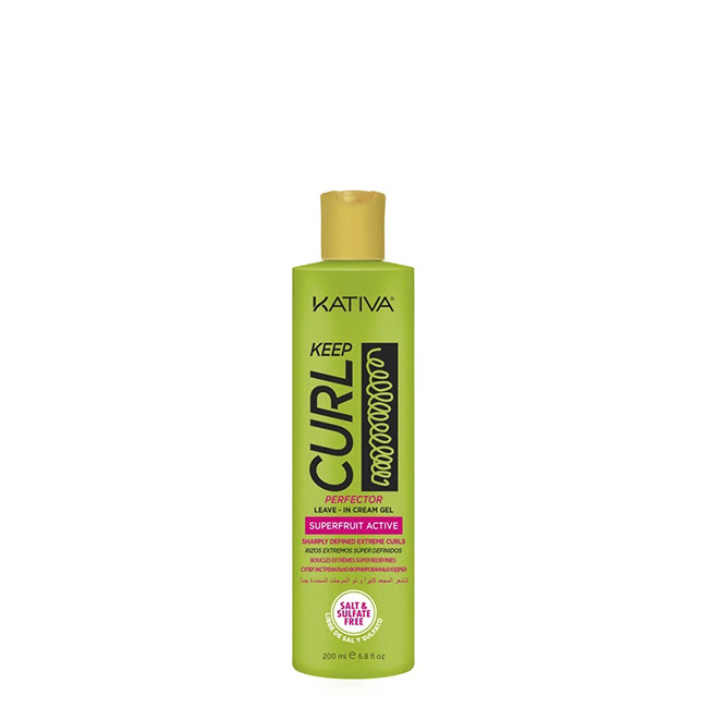 KativaKeepCurlPerfectorLeave-InCream200ml Kativa Keep Curl Perfector Leave-In Cream Creme Aperfeiçoador de Caracóis 200ml - Image 1