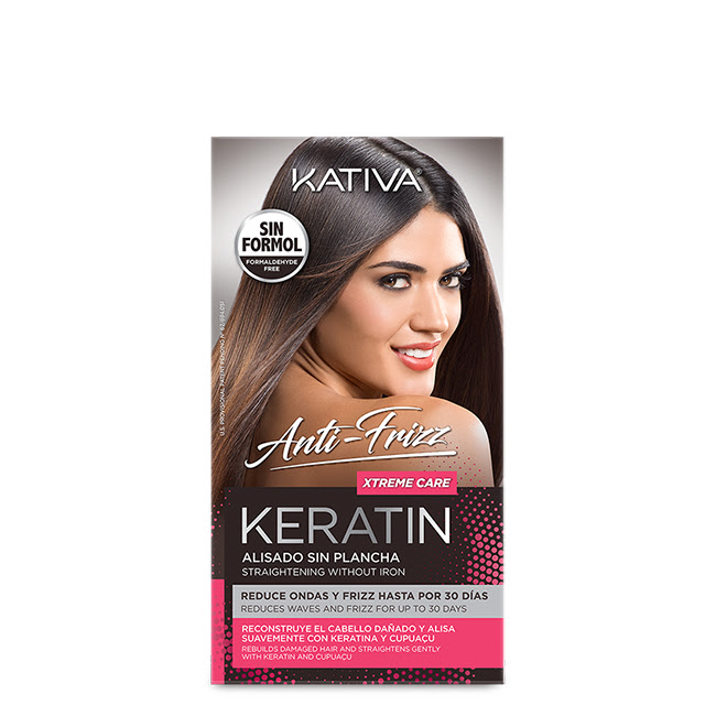 KativaKeratinAnti-FrizzXtremeCareKit Kativa Keratin Anti-Frizz Xtreme Care Kit de Alisamento Reconstrutor - Image 1