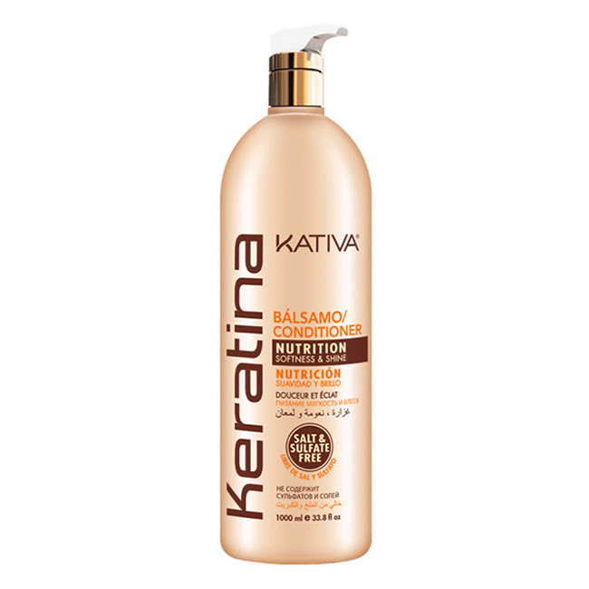 KativaKeratinNourishingConditioner1000ml Kativa ケラチン 栄養コンディショナー 1000ml - 画像 (1)