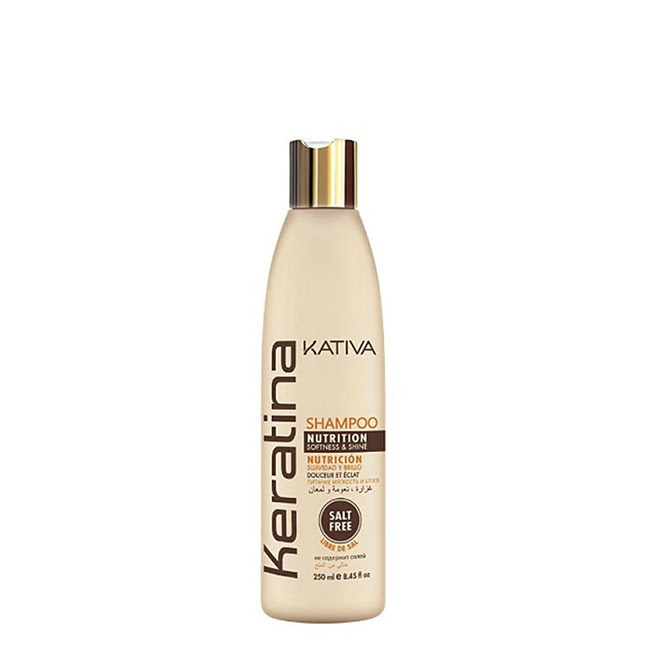 KativaKeratinNourishingShampoo250ml カティバ ケラチン ナリッシング シャンプー 250ml - 画像 (1)