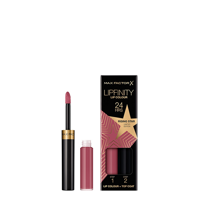 MaxFactorLipfinityRisingStarsLiquidLipstickColor84RisingStar23ml Max Factor Lipfinity Rising Stars Batom Líquido Cor 84 Rising Star 2,3ml - Image 1