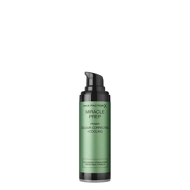 MaxFactorMiraclePrepPrimerColourCorrectingCooling30ml Max Factor Miracle Prep Primer Colour Correcting & Cooling Primer Refrescante 30ml - Image 1