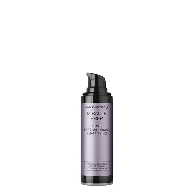 MaxFactorMiraclePrepPrimerPoreMinimisingMattifying30ml Max Factor Miracle Prep Primer Pore Minimising & Mattifying Primer Matificante 30ml - Image 1