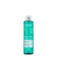 Bottle  of  A-Derma  Biology  AC  Purifying  Foaming  Gel  by  A-Derma,  a  cleansing  gel  indicated  for  purifying  acne-prone  skin.