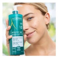 a cleansing gel indicated for purifying acne-prone skin.