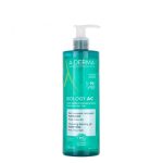 Bottle  of  A-Derma  Biology  AC  Purifying  Foaming  Gel  by  A-Derma,  a  cleansing  gel  indicated  for  purifying  acne-prone  skin.