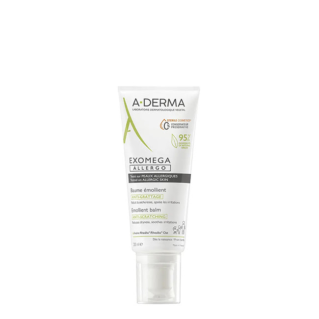 A-DermaExomegaAllergoEmollientBalm200ml A-Derma Exomega Allergo Bálsamo Emoliente 200ml - Image 1