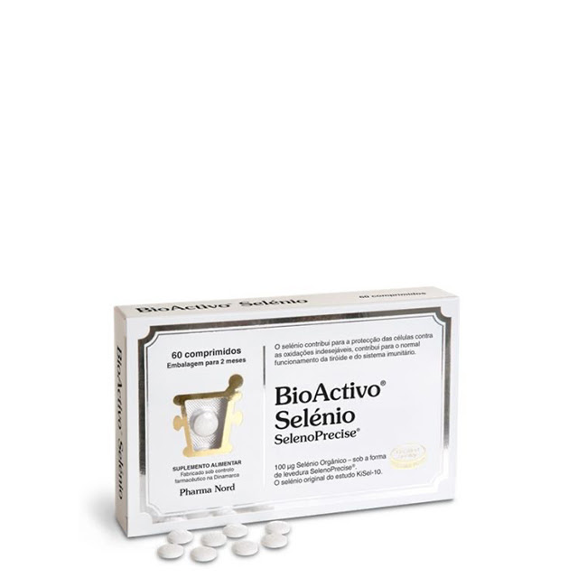 BioActiveSeleniumTabletsx60 Box of BioActive Selenium by BioActive, a tablet supplement indicated for the functioning of the immune system and thyroid.