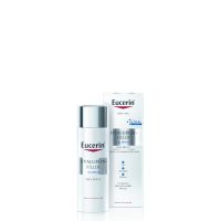 Jar  of  Eucerin  Hyaluron-Filler  x3  Effect  SPF15  Day  Cream  by  Eucerin,  a  day  cream  indicated  for  filling  wrinkles  and  sun  protection.