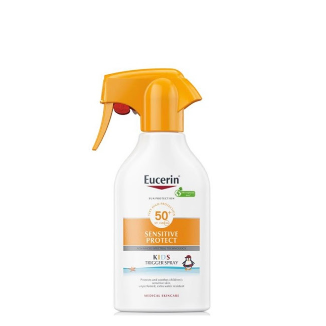 EucerinSunKidsSensitiveProtectSPF50+Spray250ml Eucerin Sun Kids Sensitive Protect SPF50+ Spray 250ml