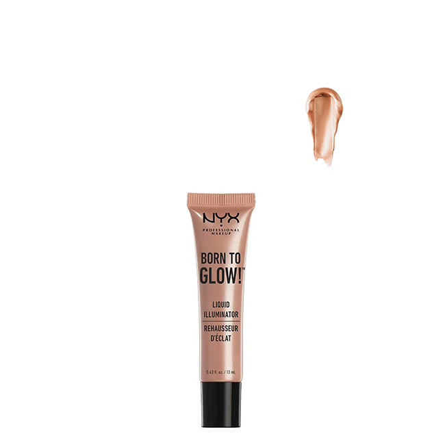 NYXBornToGlowLiquidIlluminatorColorGleam13ml NYX Born To Glow Iluminador Líquido Color Gleam 13ml - Image 1