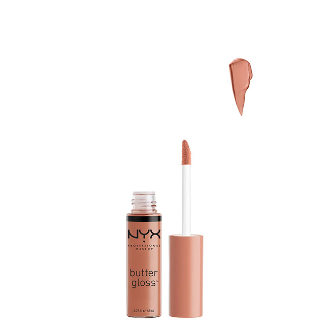 NYXButterGlossColorMadeleine8ml NYX Butter Gloss Batom Cor Madeleine 8ml - Image 1