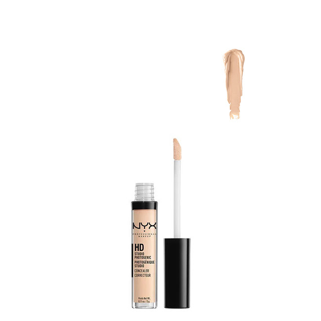 NYXHDStudioPhotogenicConcealerColorPorcelain3g NYX HD Studio Photogenic Concealer Color Porcelain 3g