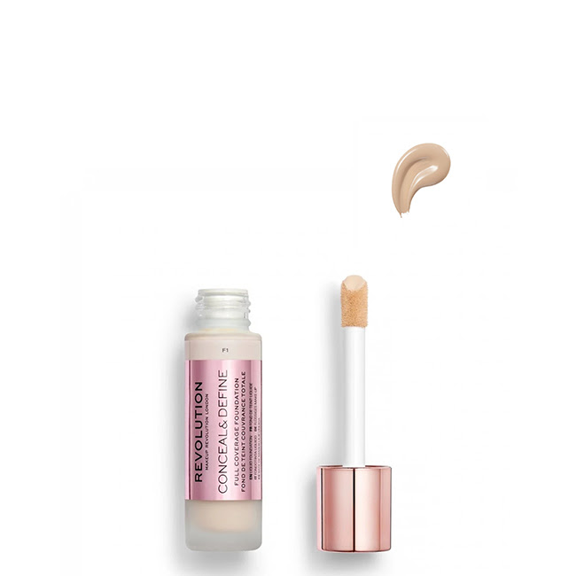 RevolutionConcealDefineFoundationToneF123ml レボリューション コンシール&ディファイン ファンデーション トーンF1 23ml - 画像 (1)