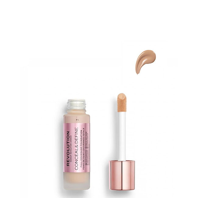 RevolutionConcealDefineFoundationToneF523ml Revolution Conceal & Define Foundation F5 23ml - 画像 (1)