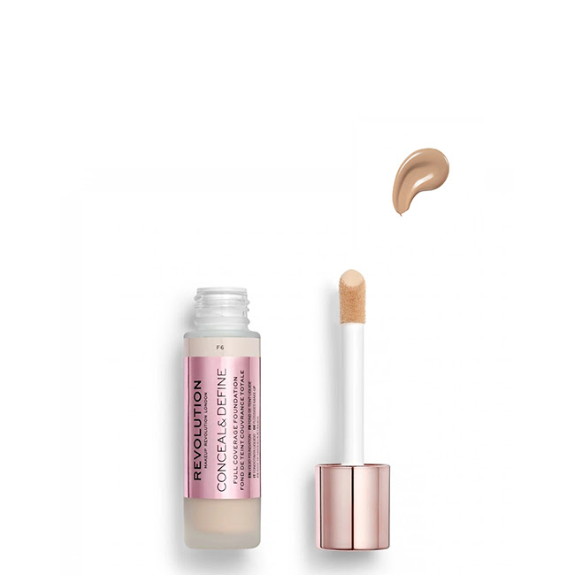 RevolutionConcealDefineFoundationToneF623ml レボリューション コンシール&ディファイン ファンデーション トーンF6 23ml - 画像 (1)