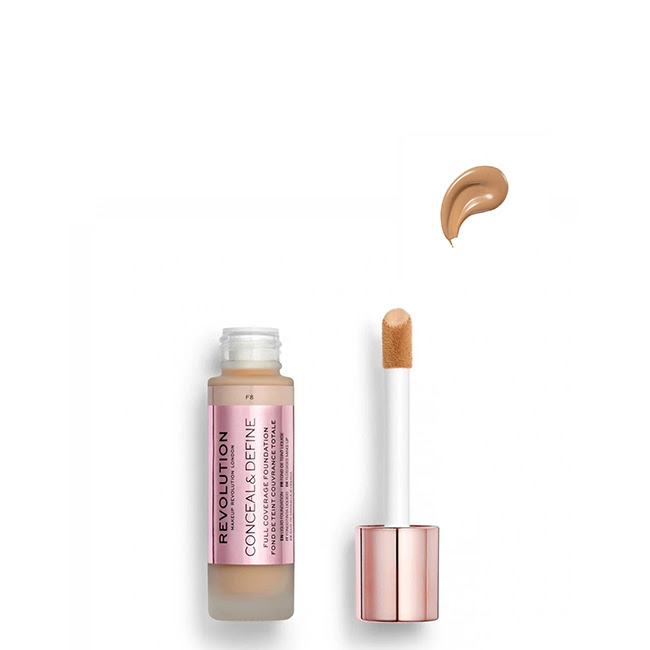 RevolutionConcealDefineFoundationToneF823ml レボリューション コンシール&ディファイン ファンデーション トーンF8 23ml - 画像 (1)