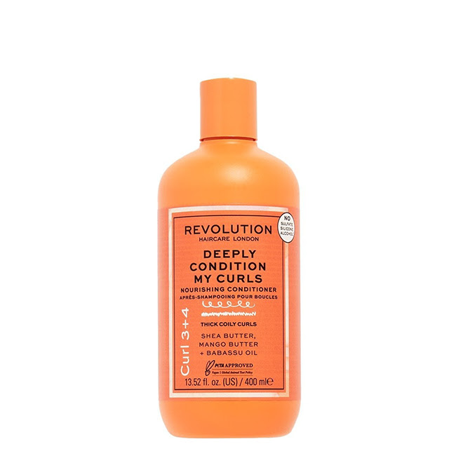 RevolutionDeeplyConditionMyCurls3+4NourishingConditioner400ml Revolution Deeply Condition My Curls 3 + 4 Nourishing Conditioner 400ml