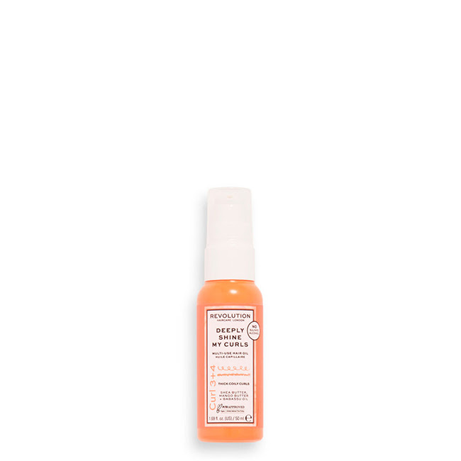 RevolutionDeeplyShineMyCurls34Multi-UseHairOil50ml Revolution Deeply Shine My Curls 3 + 4 Aceite Capilar Multiusos 50ml - Image 1