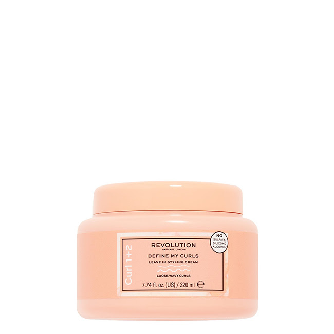 RevolutionDefineMyCurls12Leave-InStylingCream220ml Revolution Define My Curls 1 + 2 Crema de Peinado 220ml - Image 1